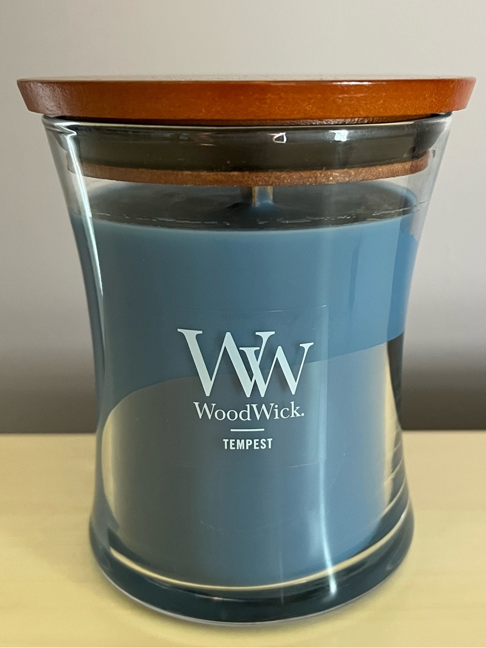 New WoodWick Tempest Crackling Candle 9.7 Oz.